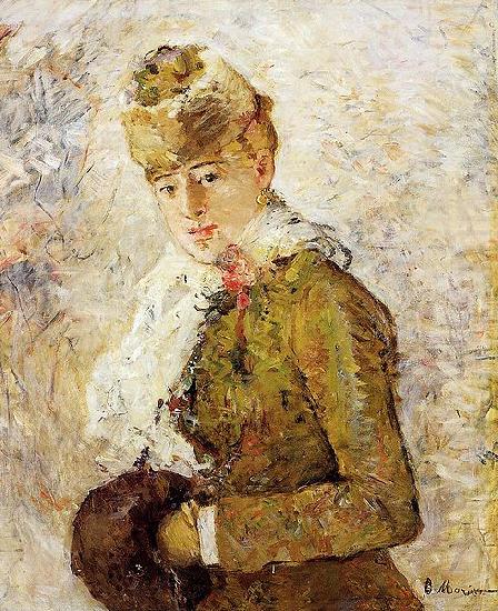 Winter aka Woman with a Muff, Berthe Morisot